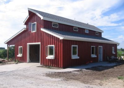 Raised Monitor Barn